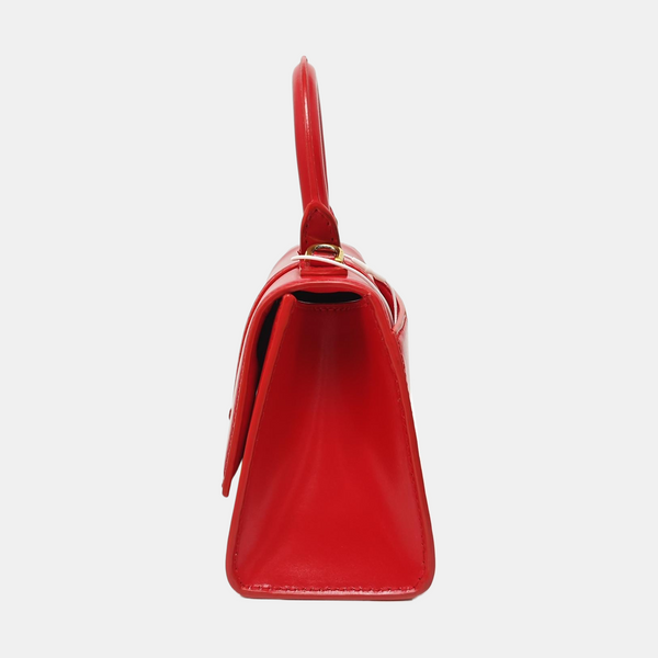 Hourglass XS Piel de ternera Rojo
