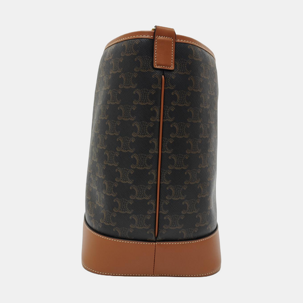 TRIOMPHE CANVAS Medium Coated Canvas Brown