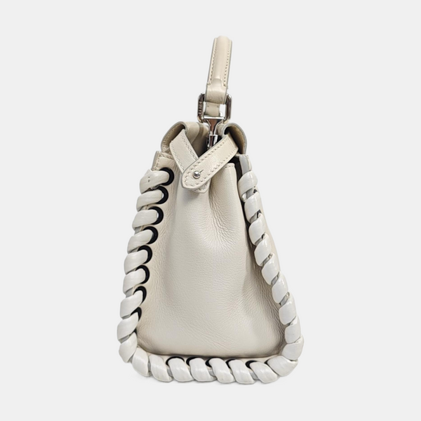 Peekaboo Mini Calfskin White