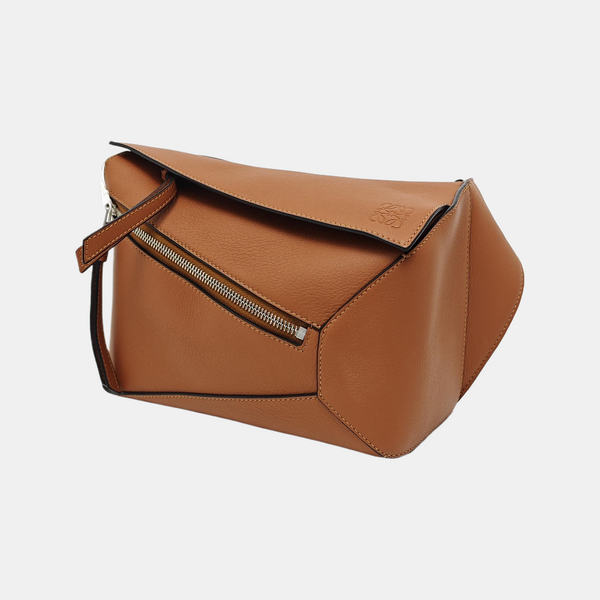 Puzzle Small Calfskin Brown