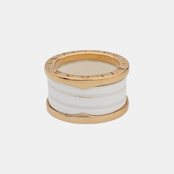 B.ZERO1 18k Rose Gold Ring EU 51