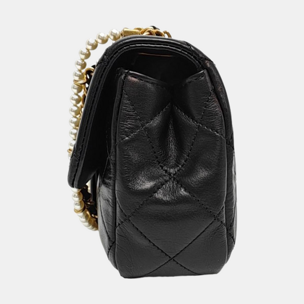 Quilted Calfskin Black