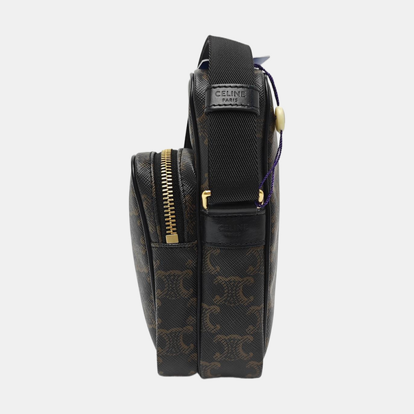 TRIOMPHE CANVAS Mini Coated Canvas Black