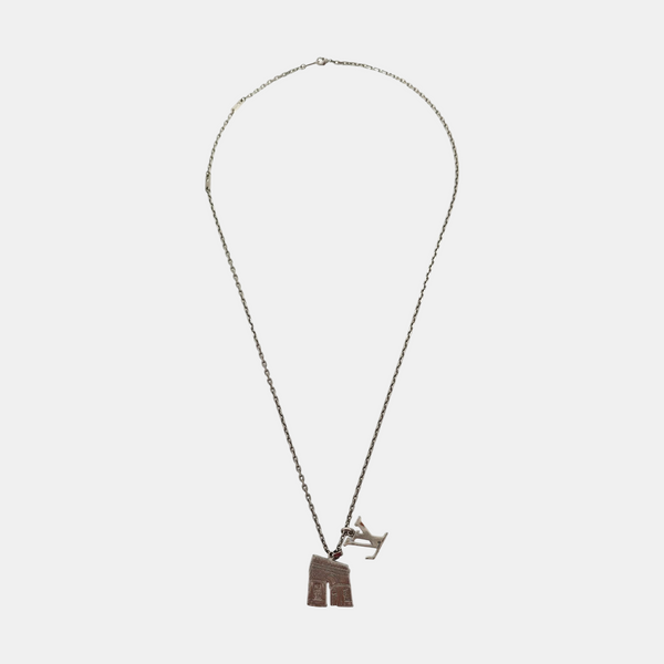 LV ARC Metal Silver Necklace