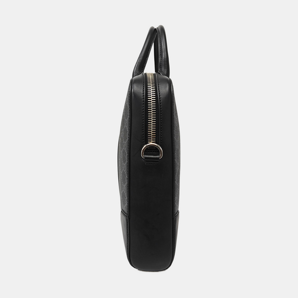 GG Imprime Monogram Coated Canvas Black