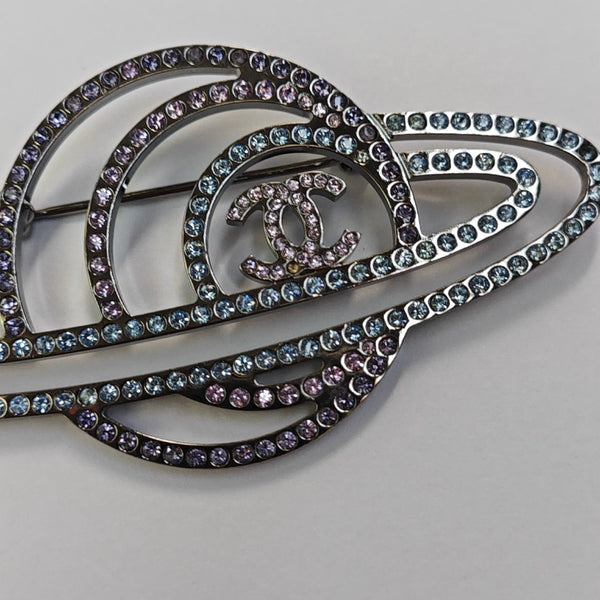 Metal Silver Brooch