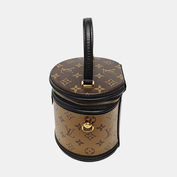 CANNES PM Monogram Coated Canvas Brown
