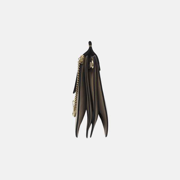 Faye Medium Calfskin Gray