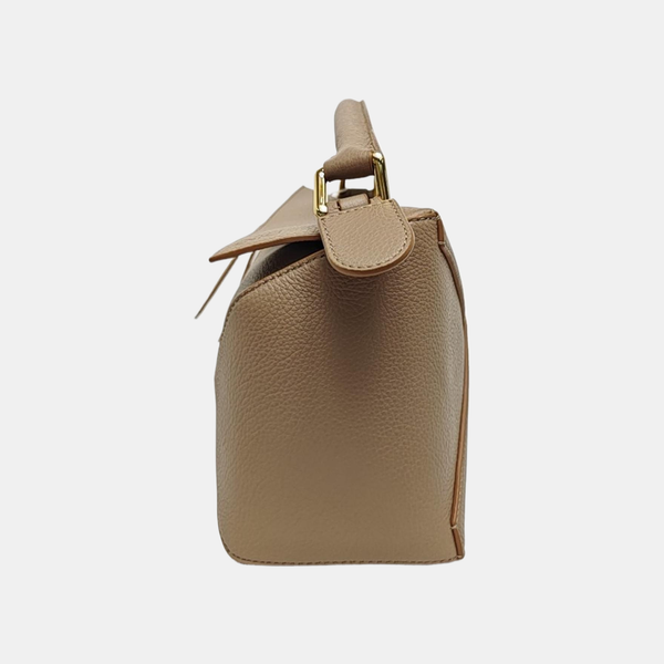 Puzzle Small Calfskin Beige