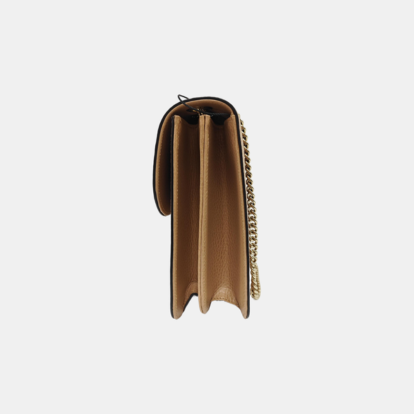 Interlocking G Large Calfskin Brown