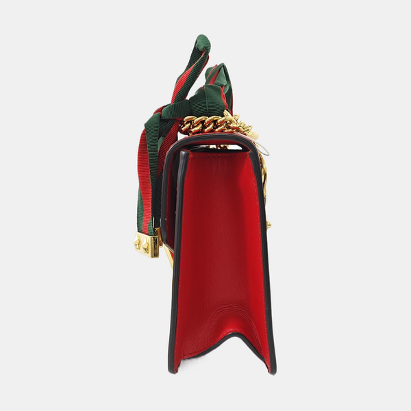 Sylvie Mini Calfskin Red