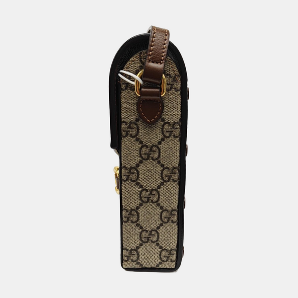 Horsebit 1955 Mini Coated Canvas Beige