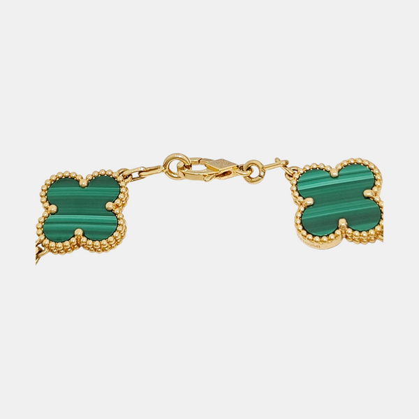 Vintage Alhambra 18k Gold Bracelet
