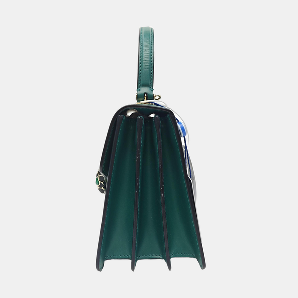 SERPENTI FOREVER Calfskin Green