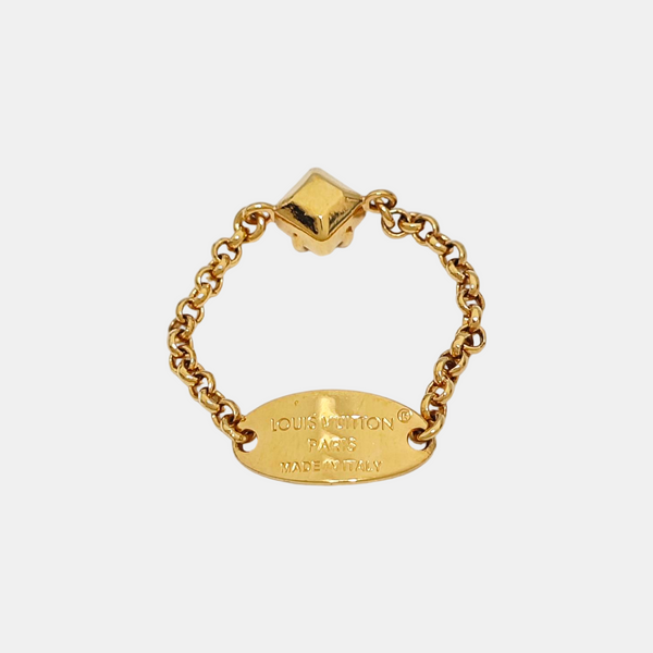 Metal Gold Ring EU 57