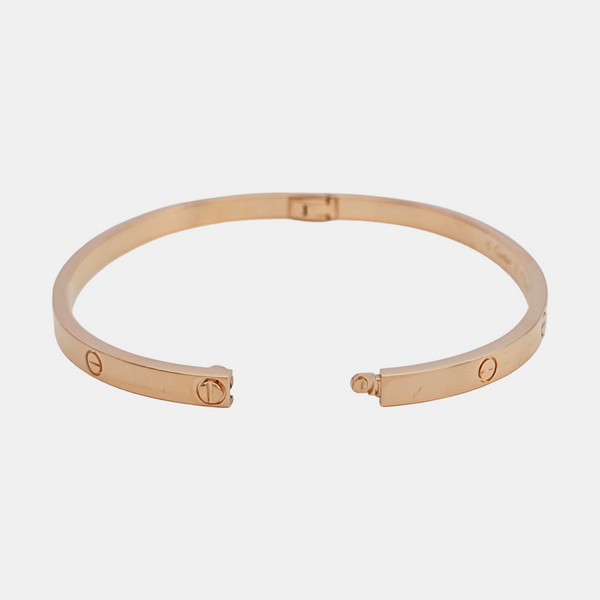 LOVE 18k Rose Gold Bangle