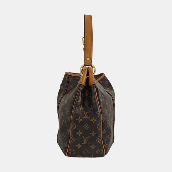 GALLIERA Monogram Coated Canvas Brown