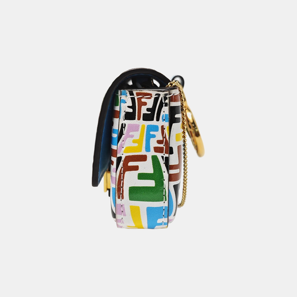 Baguette Nano Calfskin Multicolor