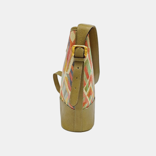 Fabric Shoulder Bag Multicolor