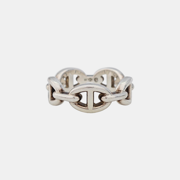 Chaine D'ancre Enchainee 925 Sterling Silver Ring EU 55