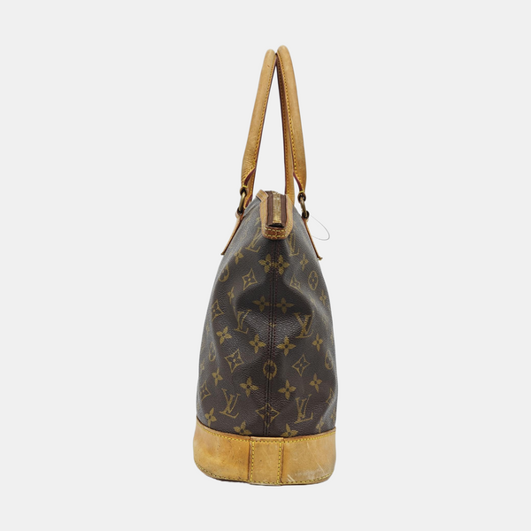 LOCKIT GM Monogram Coated Canvas Brown