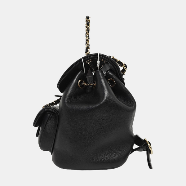 DUMA Quilted Lambskin Black
