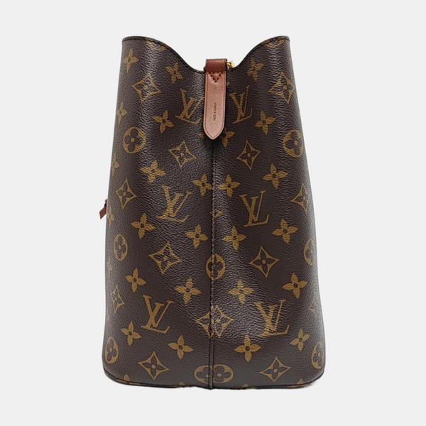NÉONOÉ MM Monogram Coated Canvas Brown