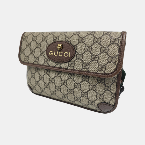 Neo Vintage Monogram Coated Canvas Beige