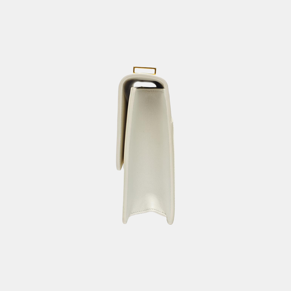 30 Montaigne Calfskin White