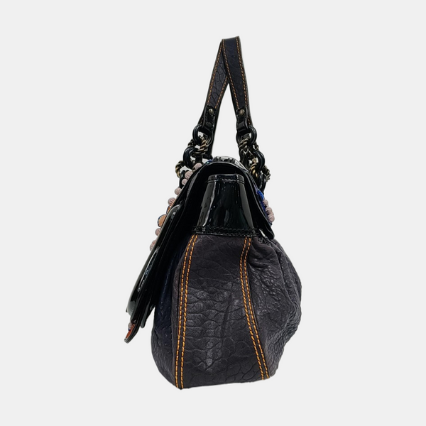 B Bag Calfskin Blue