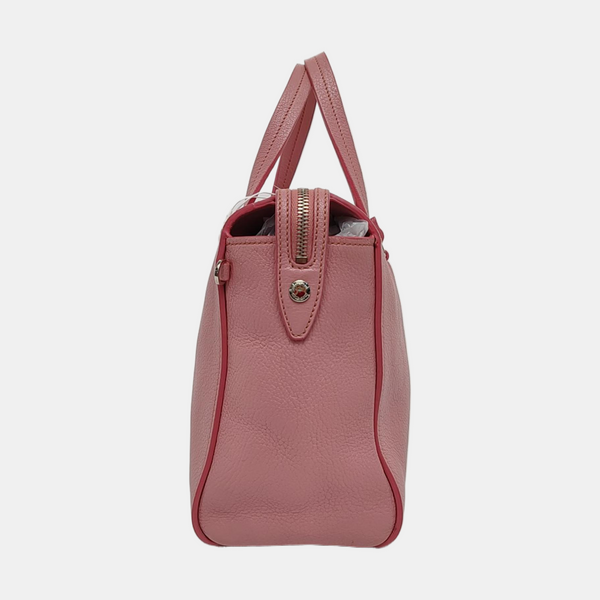 Calfskin Shoulder Bag Pink