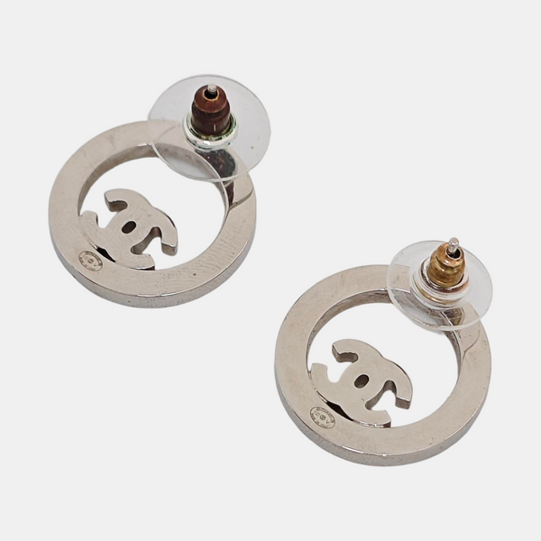 Metal Silver Stud Earrings