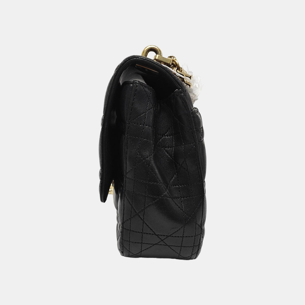 Miss Dior Cannage Lambskin Black