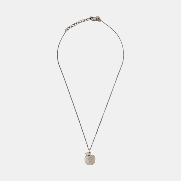 Petit CD Metal Silver Necklace