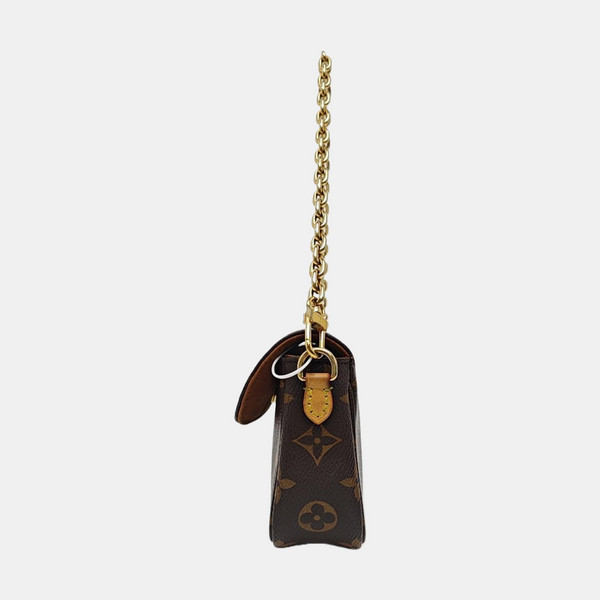 IVY Monogram Coated Canvas Brown