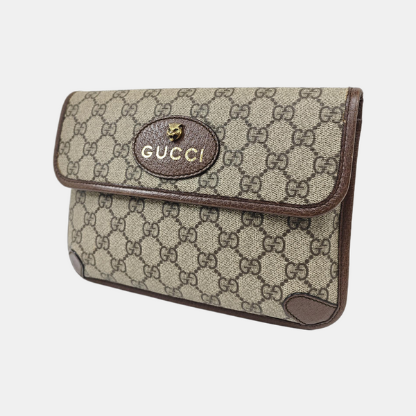 Neo Vintage Monogram Coated Canvas Beige