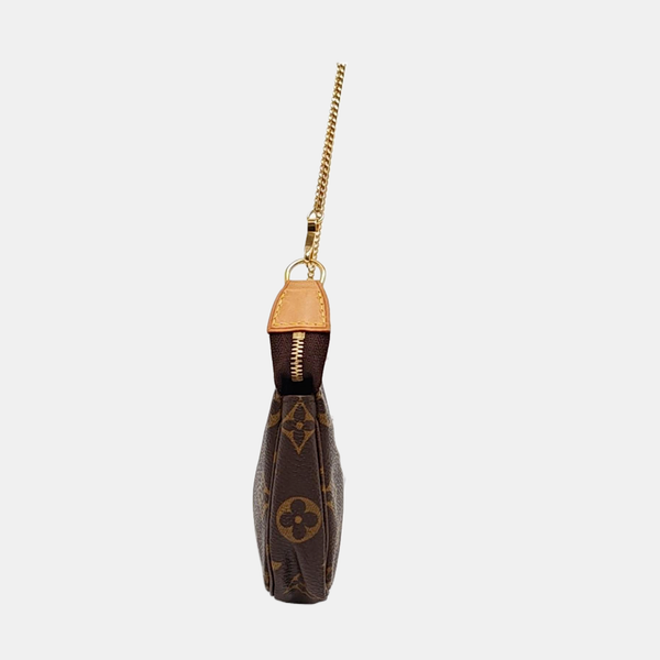 ACCESSOIRES Mini Monogram Coated Canvas Brown