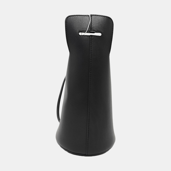 The Bucket Calfskin Black