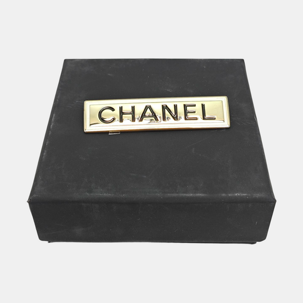 Metal Gold Brooch