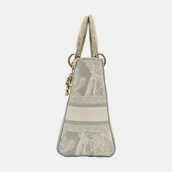 Lady D-Lite Medium Fabric Gray