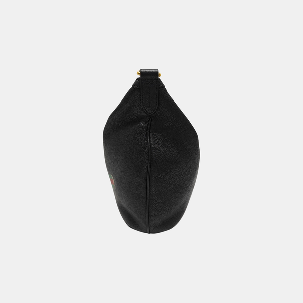 Print Calfskin Black