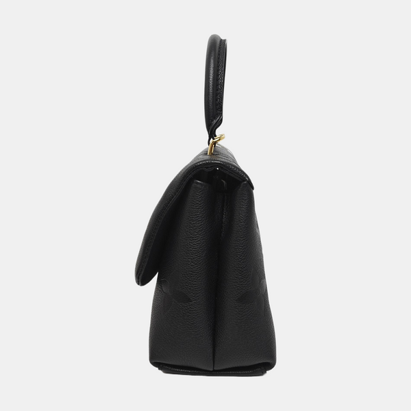 MADELEIN Monogram Calfskin Black