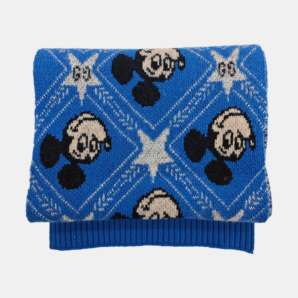 Wool Scarf Blue