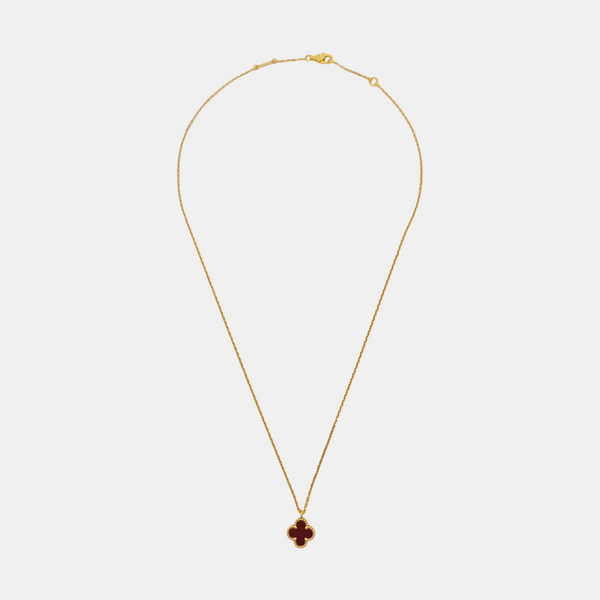 Sweet Alhambra 18k Rose Gold Necklace