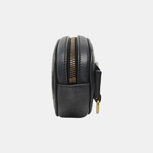 GG Marmont Small Quilted Calfskin Black