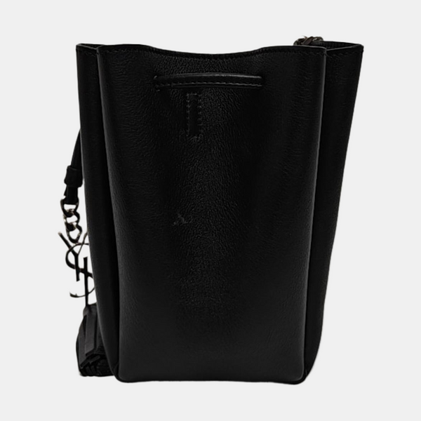 Calfskin Bucket Bag Black