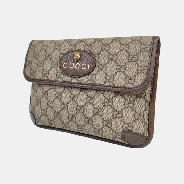 Neo Vintage Monogram Coated Canvas Beige