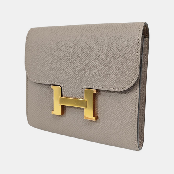 Constance Calfskin Gray Wallet
