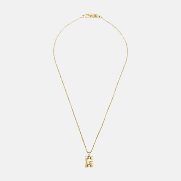 G Chain Metal Gold Necklace