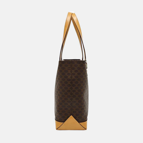 MACADAM TOTE Coated Canvas Brown